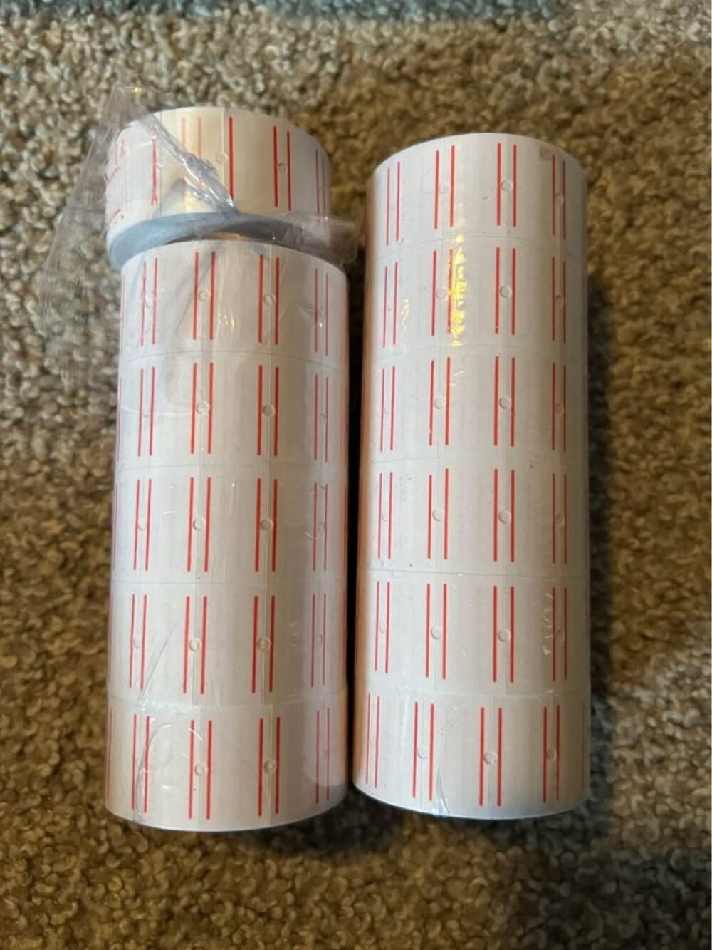 Label Printer Paper 12 Rolls white printer paper signs labels tags